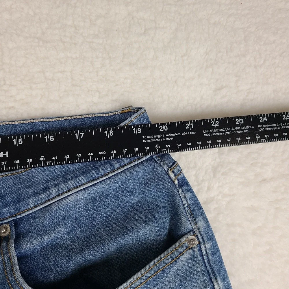 7‎ For All Mankind Jeans Mens 40x32 Slim Taper Fit Adrien Light Wash 7FAM Denim